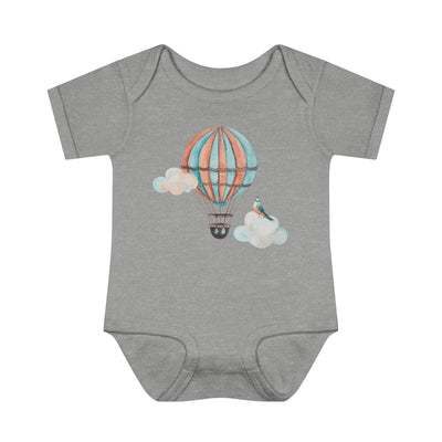 Printify Kids clothes Heather / 6M Take Flight - Infant Baby Rib Bodysuit