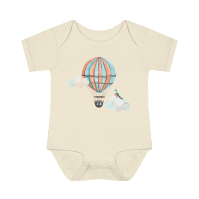 Printify Kids clothes Natural / 12M Take Flight - Infant Baby Rib Bodysuit