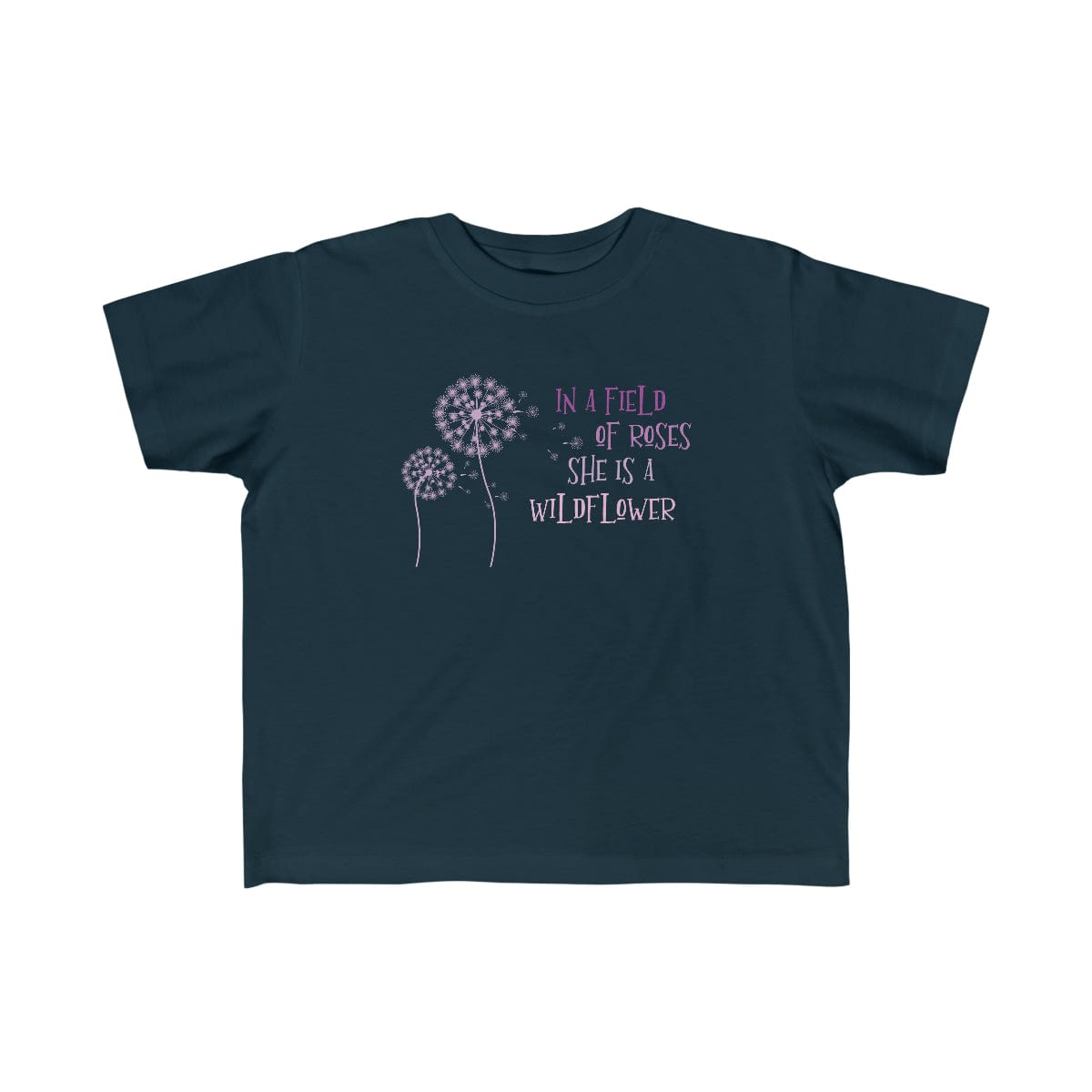 Printify Kids clothes Navy / 2T Wildflower among roses