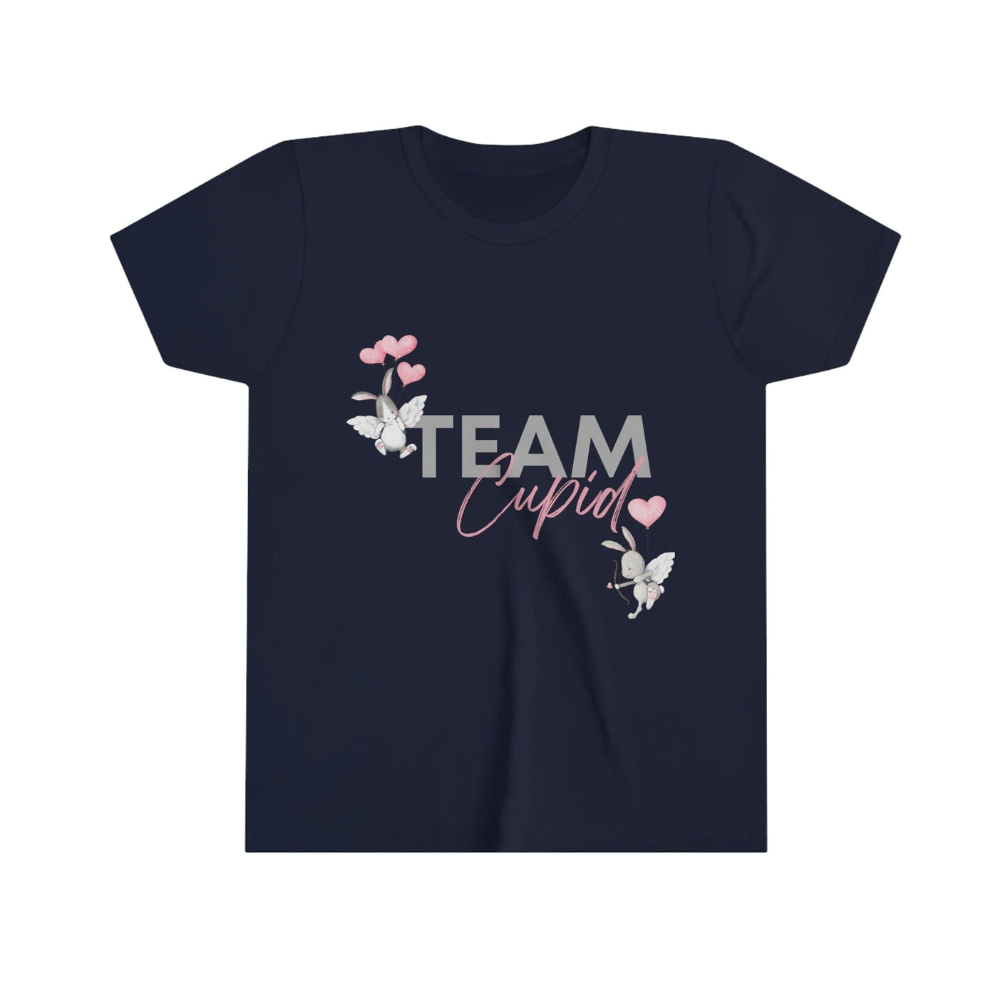 Printify Kids clothes Navy / S Girls Team Cupid Toddler Tee