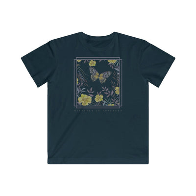 Printify Kids clothes Navy / XS Kindness is cool tee