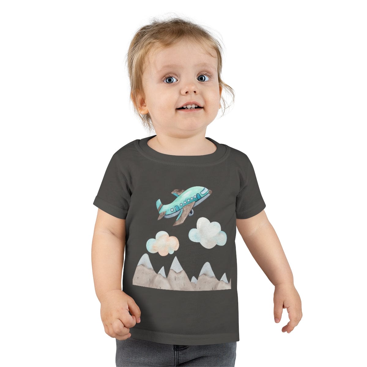 Printify Kids clothes Take Flight Plane Toddler T-shirt