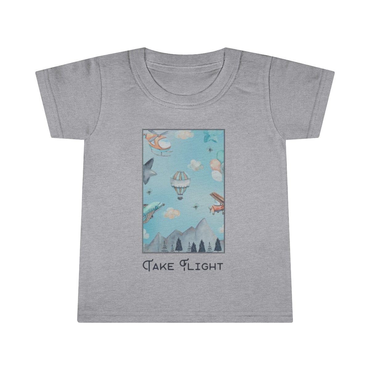 Printify Kids clothes Take Flight Toddler T-shirt