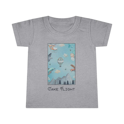 Printify Kids clothes Take Flight Toddler T-shirt