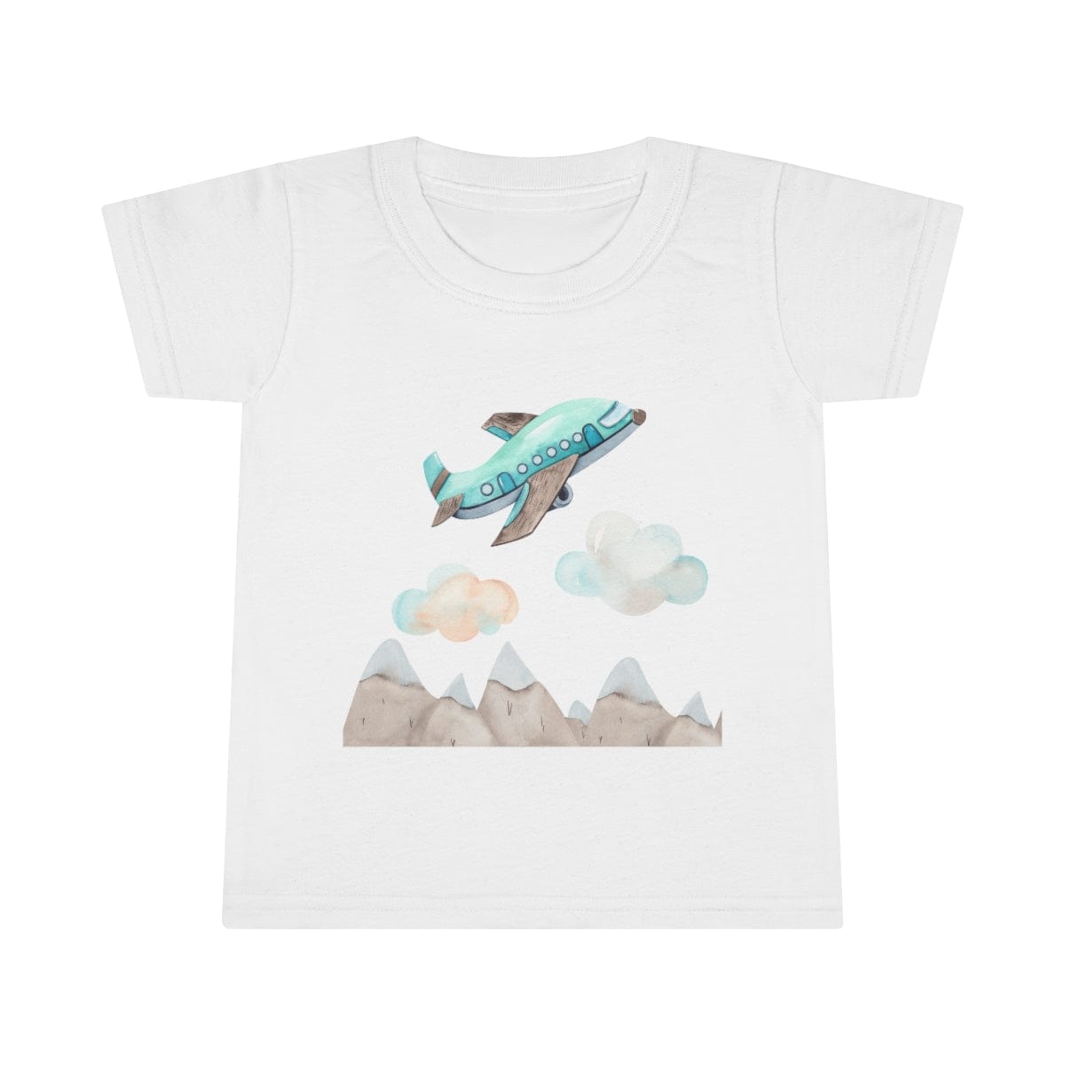 Printify Kids clothes White / 5T Take Flight Plane Toddler T-shirt