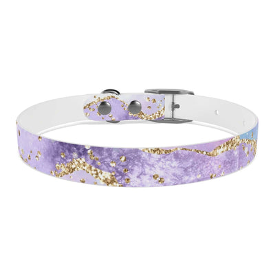 Printify Pets Blue & Purple Glitter Dog Collar