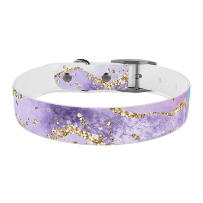 Printify Pets Blue & Purple Glitter Dog Collar