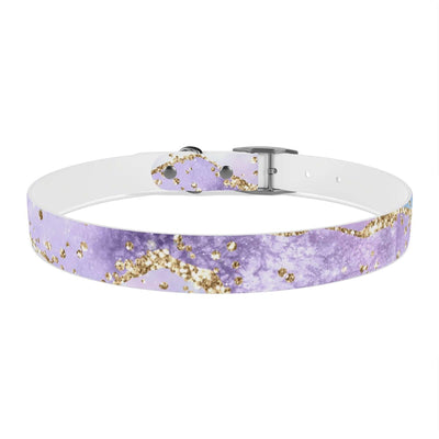 Printify Pets Blue & Purple Glitter Dog Collar