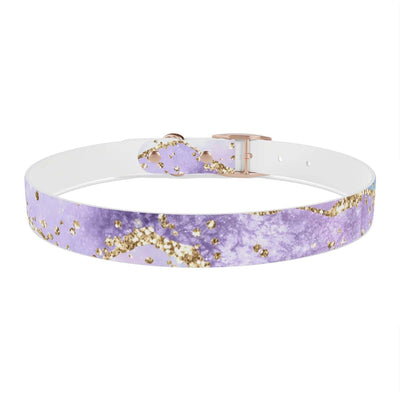 Printify Pets Blue & Purple Glitter Dog Collar