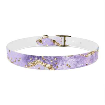 Printify Pets Blue & Purple Glitter Dog Collar