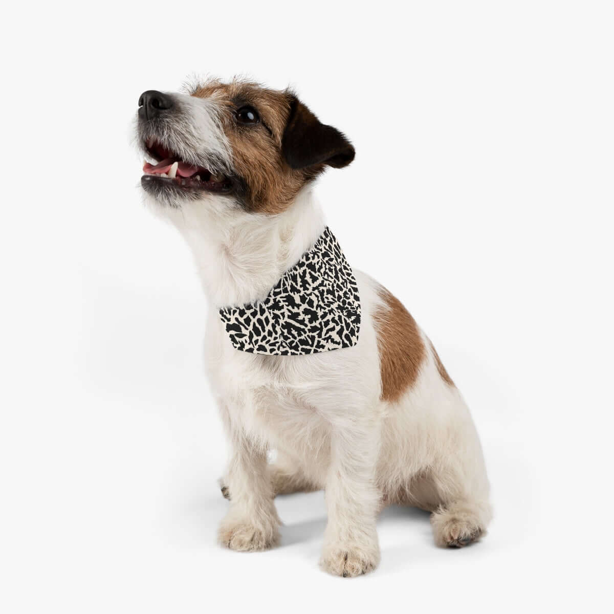 Printify Pets Giraffe Print Pet Bandana Collar