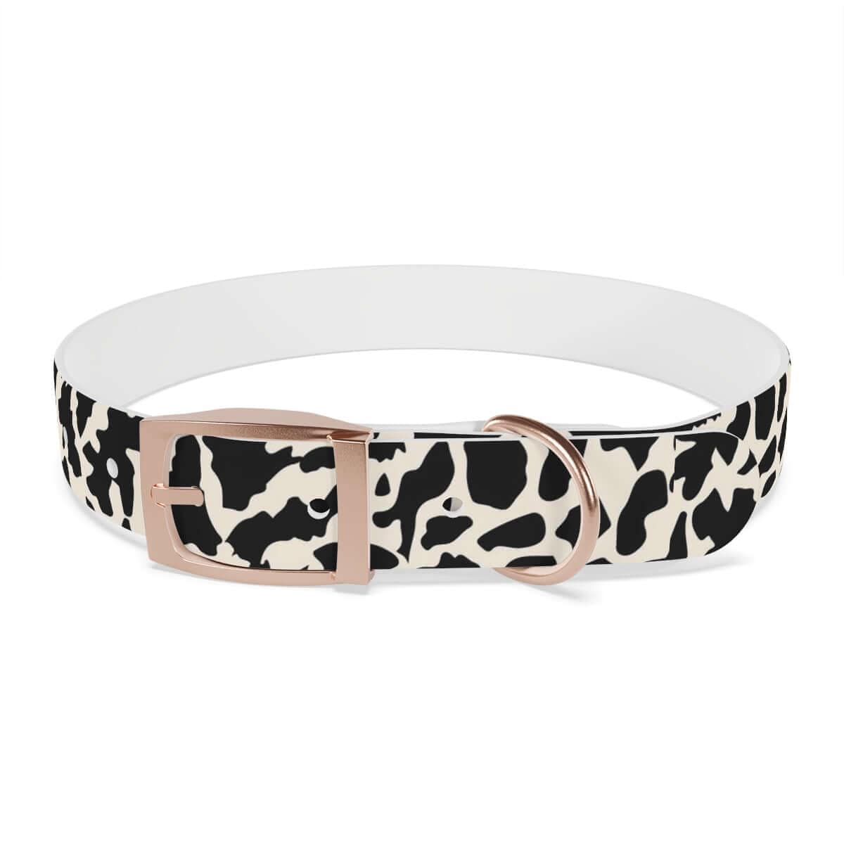 Printify Pets L / Rose Gold / TPU Giraffe Print Dog Collar