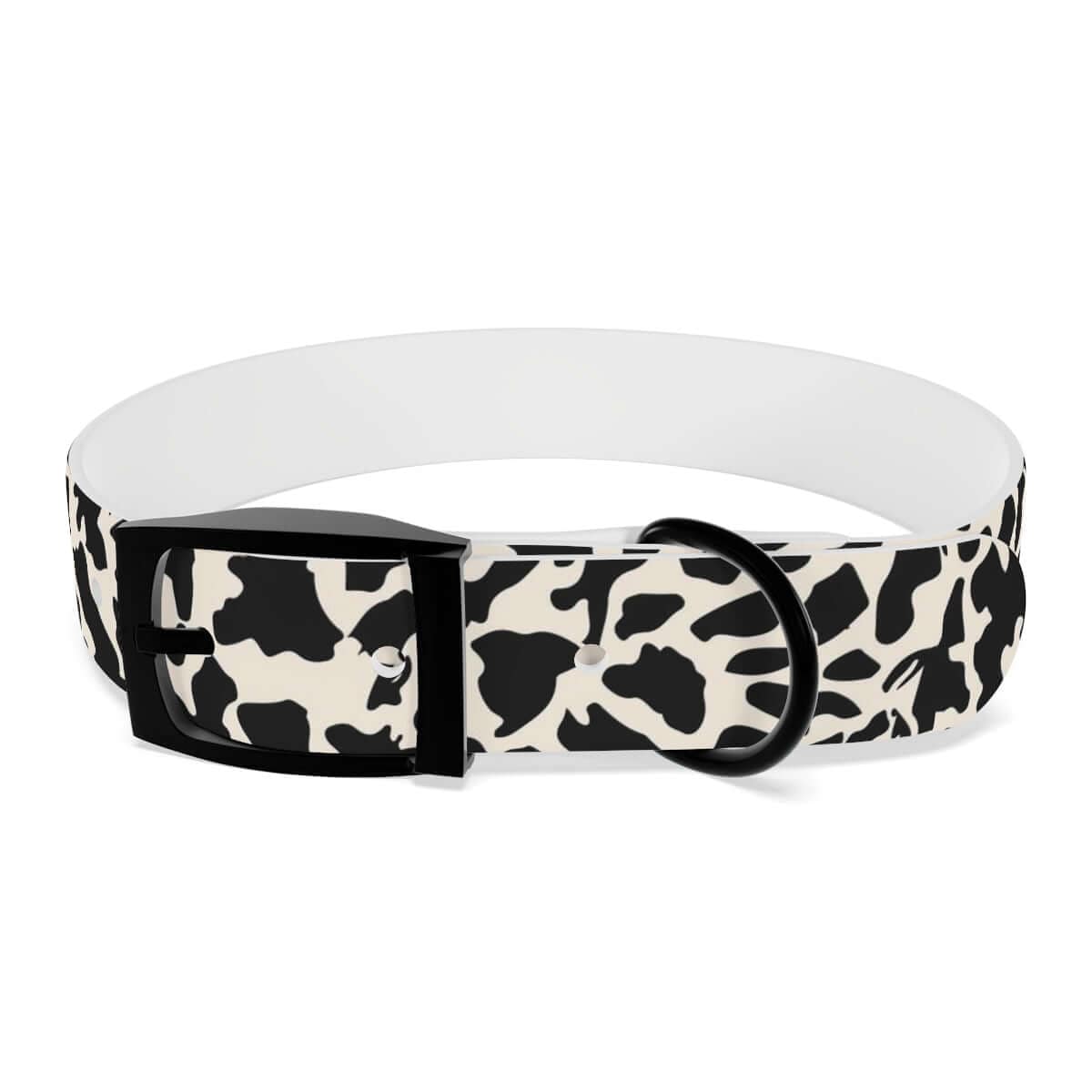 Printify Pets M / Black Onyx / TPU Giraffe Print Dog Collar