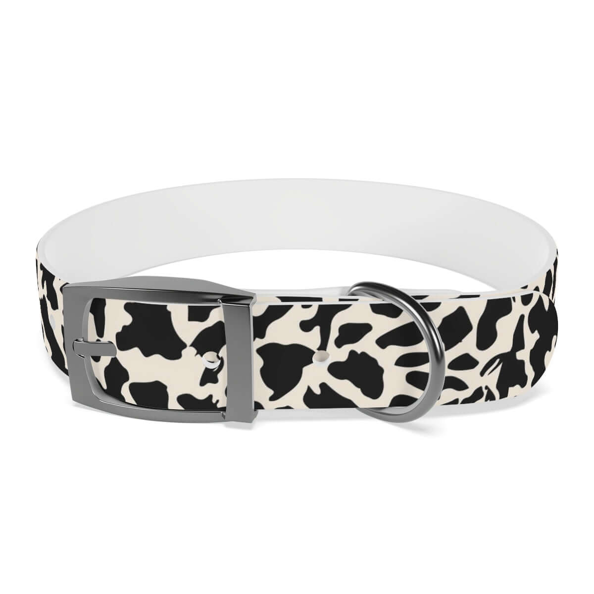 Printify Pets M / Gun Metal / TPU Giraffe Print Dog Collar