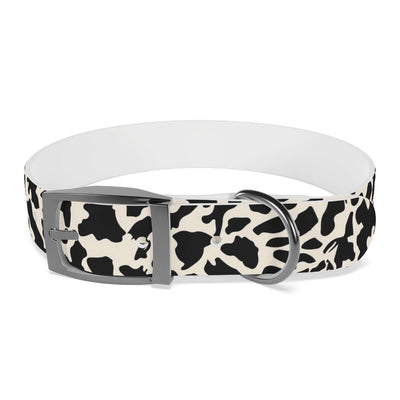 Printify Pets M / Gun Metal / TPU Giraffe Print Dog Collar