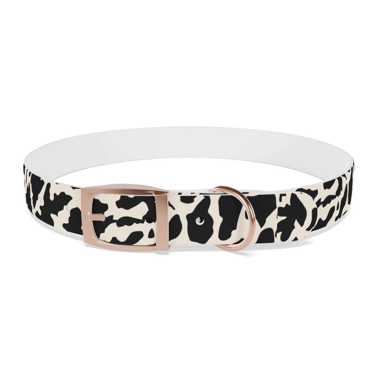 Printify Pets XL / Rose Gold / TPU Giraffe Print Dog Collar