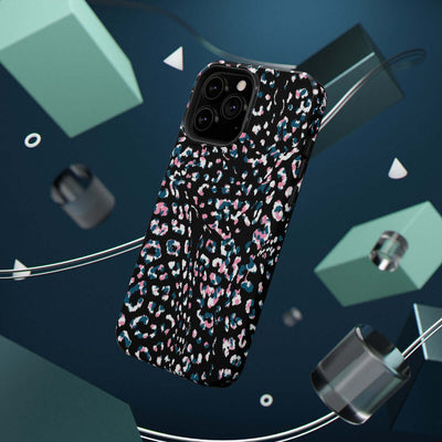 Printify Phone Case Dark Leopard Impact-Resistant Case