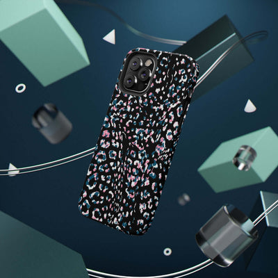 Printify Phone Case Dark Leopard Impact-Resistant Case