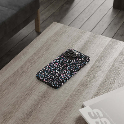 Printify Phone Case Dark Leopard Slim Phone Case