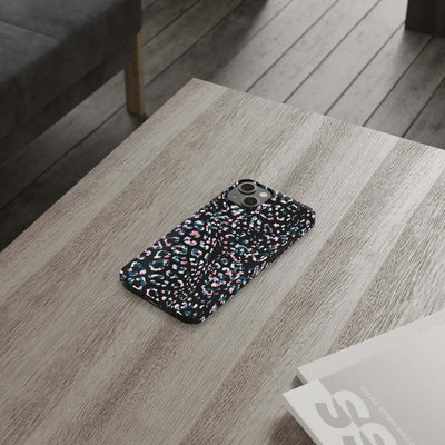 Printify Phone Case Dark Leopard Slim Phone Case