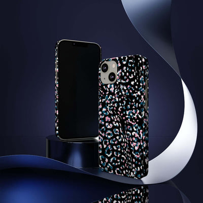 Printify Phone Case Dark Leopard Slim Phone Case