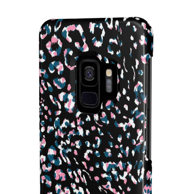 Printify Phone Case Dark Leopard Slim Phone Case