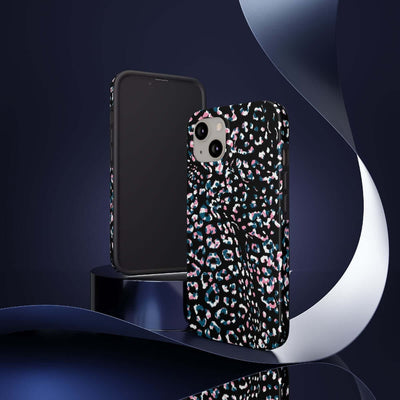 Printify Phone Case Dark Leopard Tough Phone Case