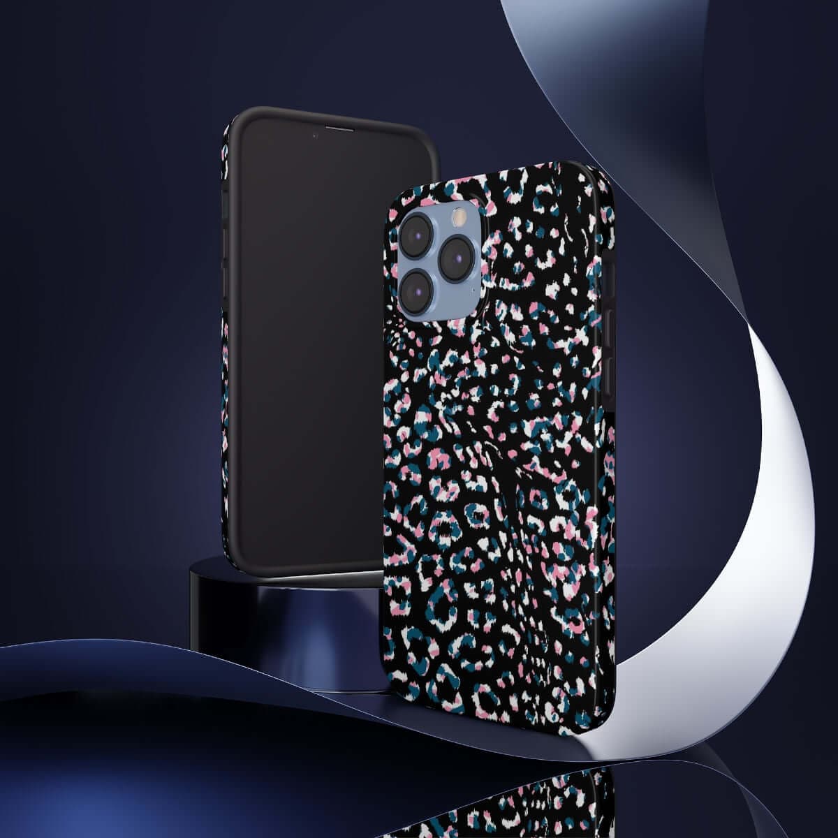 Printify Phone Case Dark Leopard Tough Phone Case