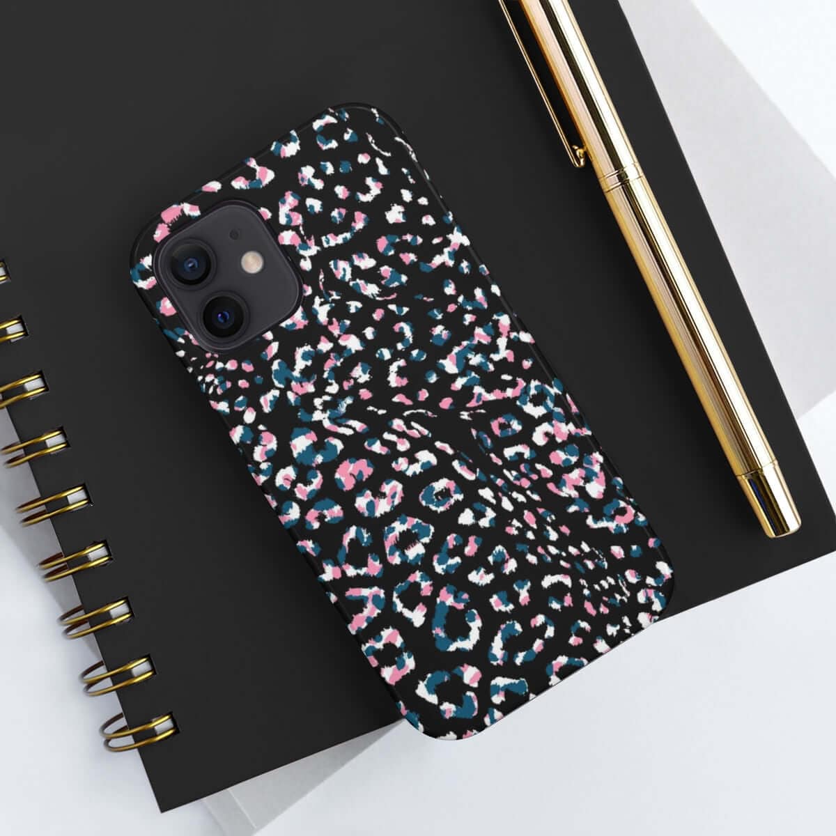 Printify Phone Case Dark Leopard Tough Phone Case