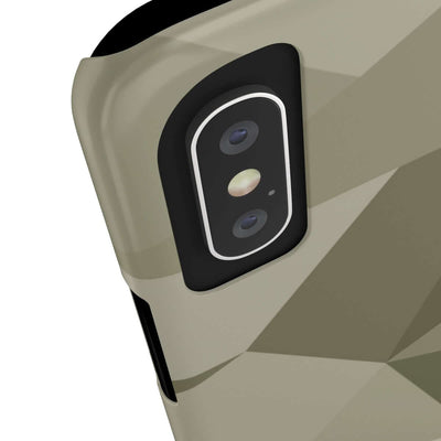 Printify Phone Case Geometric Camo Slim Phone Case, Case-Mate