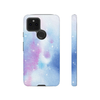 Printify Phone Case Google Pixel 5 5G / Matte Blue and Purple Abstract Tough Cases