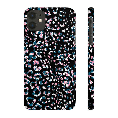 Printify Phone Case iPhone 11 Dark Leopard Slim Phone Case