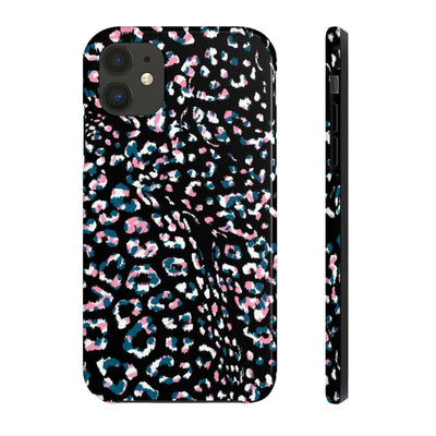 Printify Phone Case iPhone 11 Dark Leopard Tough Phone Case