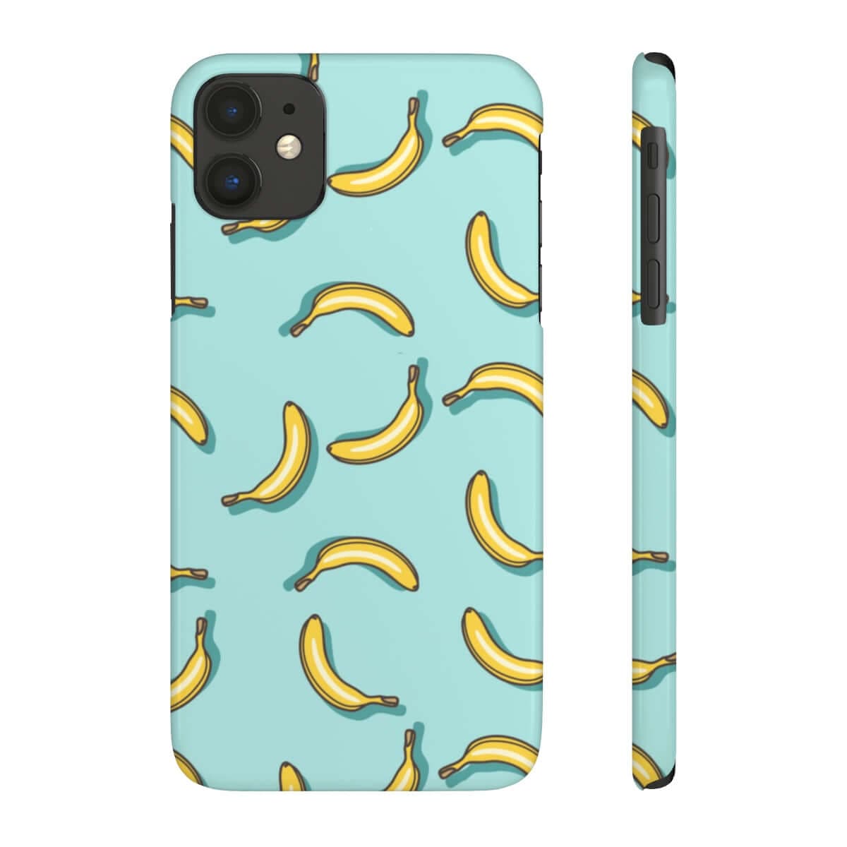 Printify Phone Case iPhone 11 Go Bananas Slim Phone Cases, Case-Mate