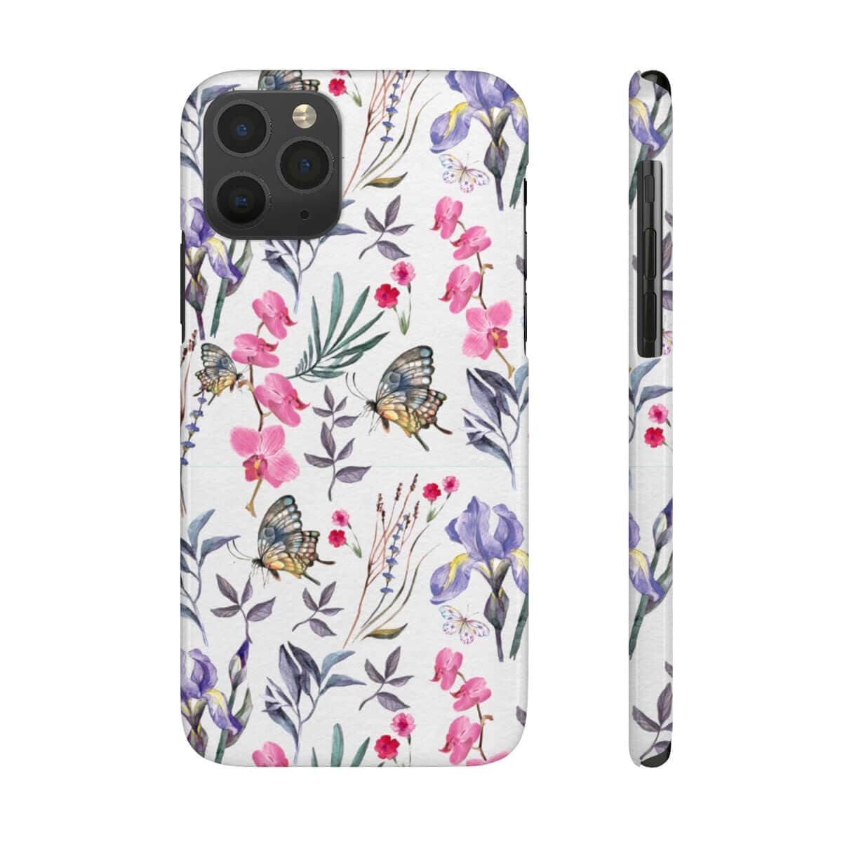 Printify Phone Case iPhone 11 Pro Butterfly - Slim Phone Cases, Case-Mate