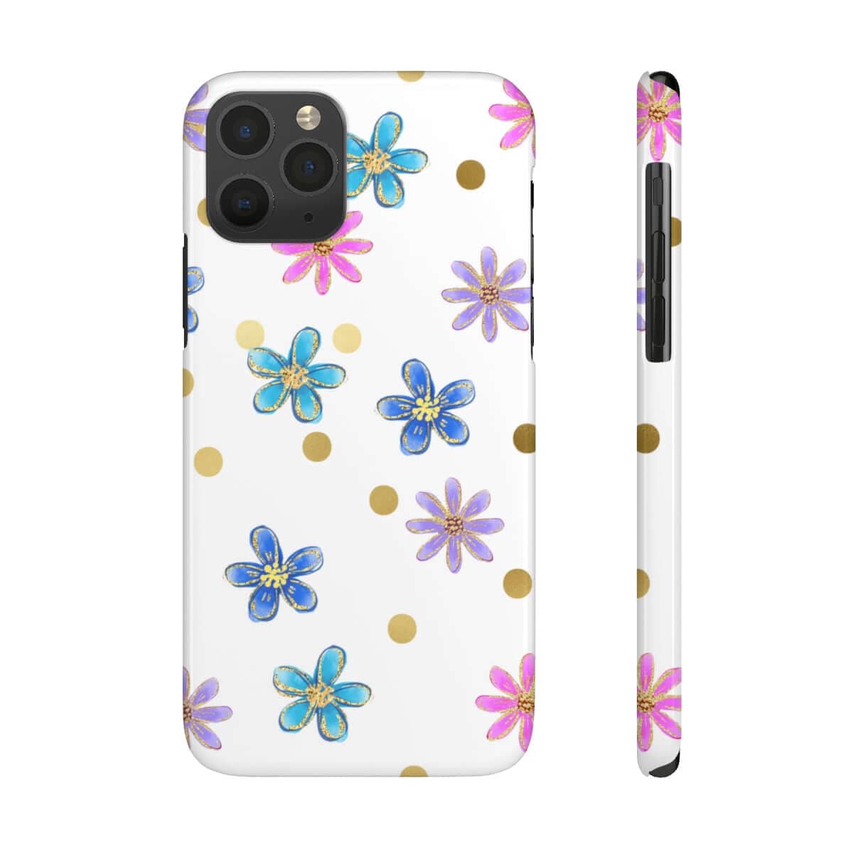 Printify Phone Case iPhone 11 Pro Cheerful flowers Slim Phone Cases, Case-Mate