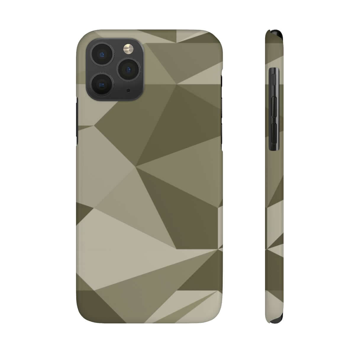 Printify Phone Case iPhone 11 Pro Geometric Camo Slim Phone Case, Case-Mate