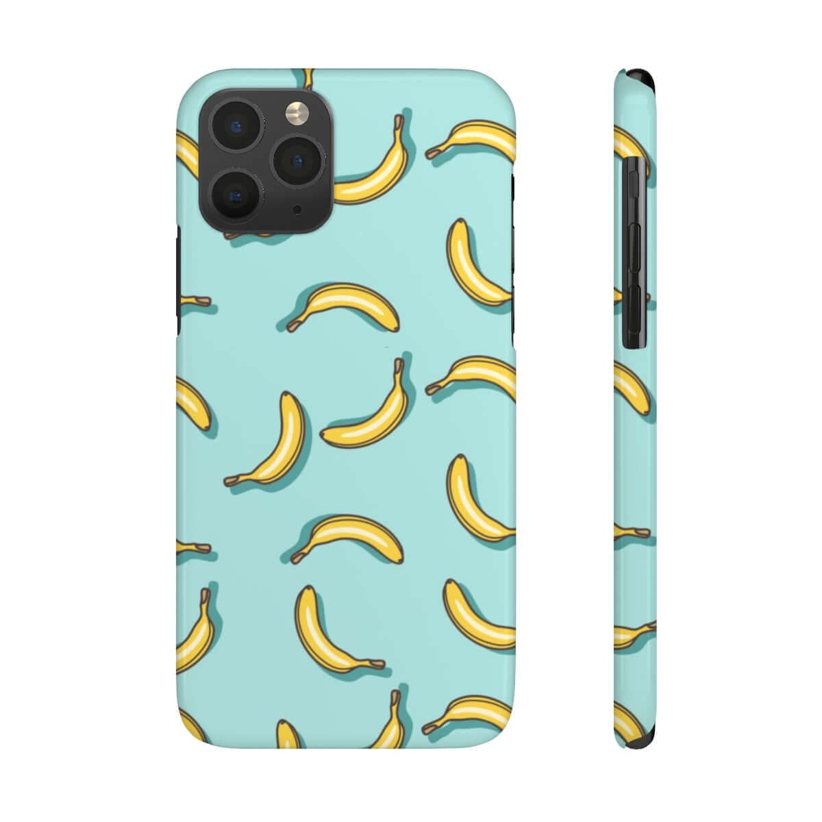 Printify Phone Case iPhone 11 Pro Go Bananas Slim Phone Cases, Case-Mate