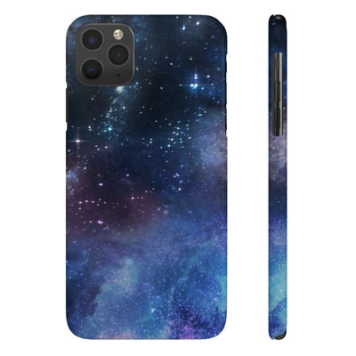 Printify Phone Case iPhone 11 Pro Max Galaxy Slim Phone Case, Case-Mate