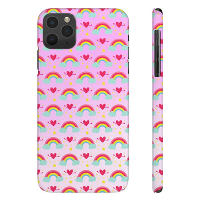 Printify Phone Case iPhone 11 Pro Max Gradient Rainbow Art Phone Case