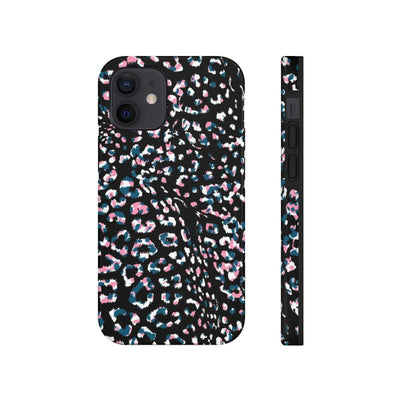 Printify Phone Case iPhone 12 Mini Dark Leopard Tough Phone Case