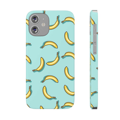 Printify Phone Case iPhone 12 Mini Go Bananas Slim Phone Cases, Case-Mate