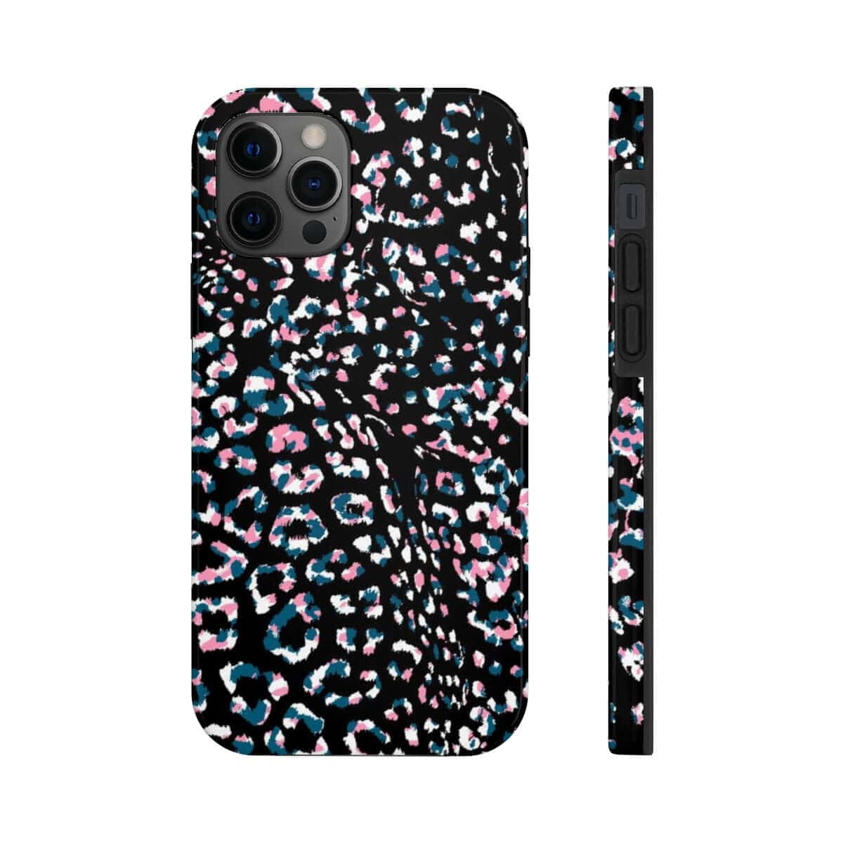 Printify Phone Case iPhone 12 Pro Dark Leopard Tough Phone Case