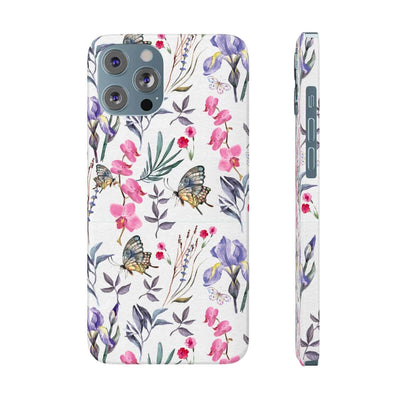 Printify Phone Case iPhone 12 Pro Max Butterfly - Slim Phone Cases, Case-Mate