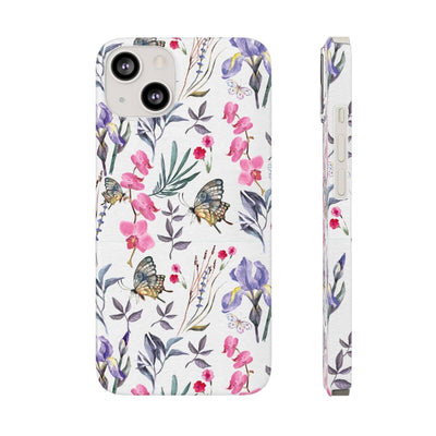 Printify Phone Case iPhone 13 Butterfly - Slim Phone Cases, Case-Mate