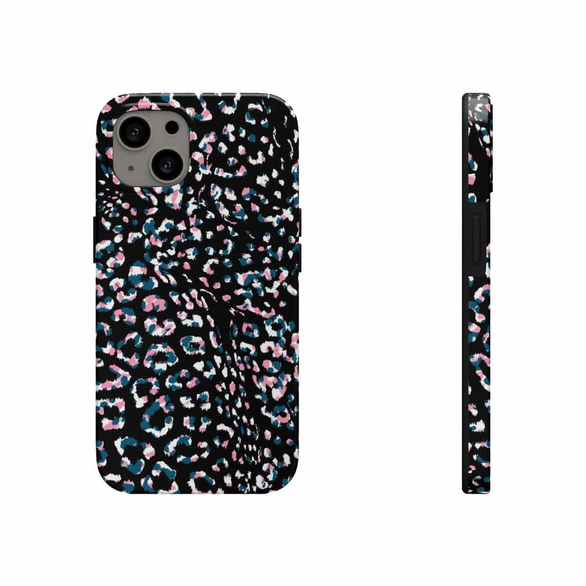 Printify Phone Case iPhone 13 Dark Leopard Tough Phone Case