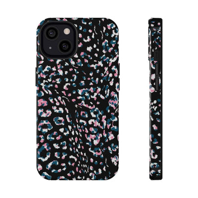 Printify Phone Case iPhone 13 / Glossy / Without gift packaging Dark Leopard Impact-Resistant Case