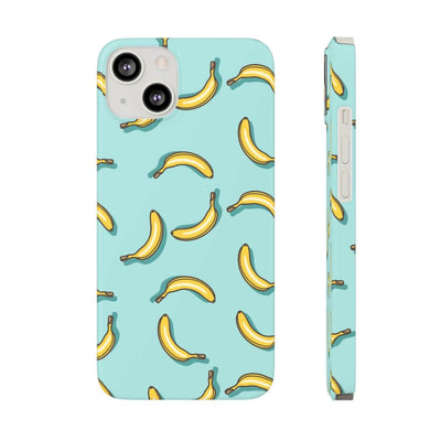 Printify Phone Case iPhone 13 Go Bananas Slim Phone Cases, Case-Mate