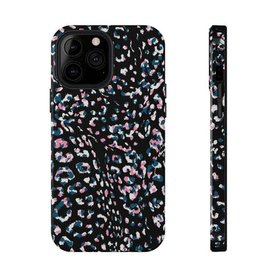 Printify Phone Case iPhone 13 Pro Max / Glossy / Without gift packaging Dark Leopard Impact-Resistant Case