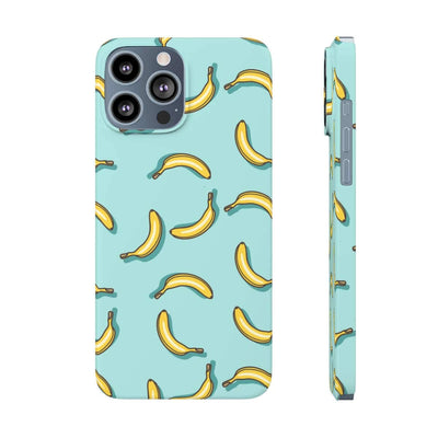 Printify Phone Case iPhone 13 Pro Max Go Bananas Slim Phone Cases, Case-Mate